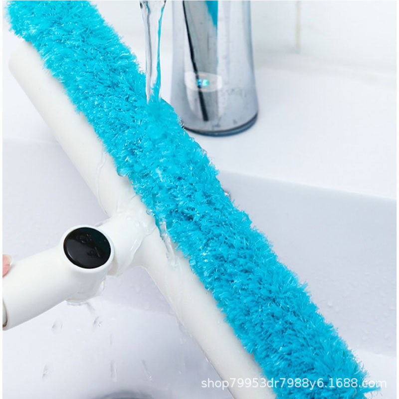 Kangbili Three-In-One Glass Screen Wiper Soft Bristle Cleaning Brush Glass Wiper Window Cleaning