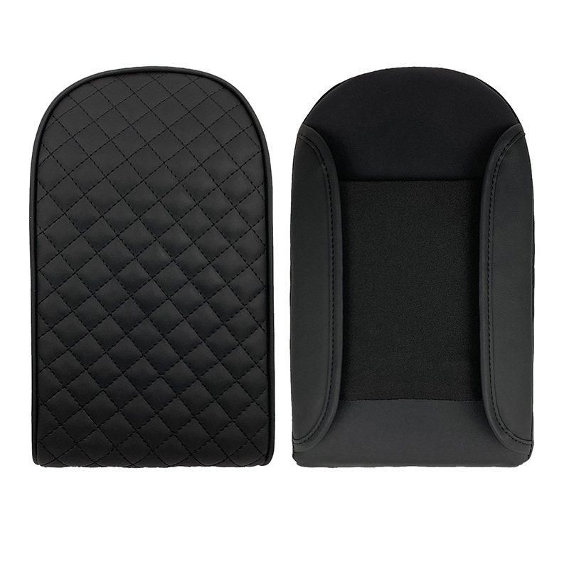 Universal Universal Armrest Pad Car Armrest Box Heightening Pad Interior Modification (Armrest box pad) - black-oval-heightening-pad-3319about-6cm