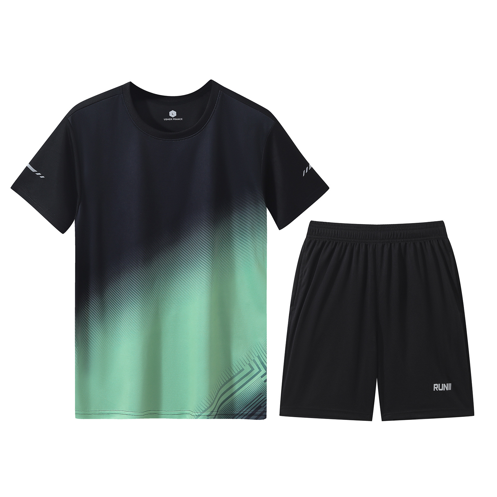 Venta directa de fábrica verano nuevo estilo de manga corta para hombres y mujeres ropa deportiva para correr, camiseta de fitness, ropa de entrenamiento de secado rápido transpirable