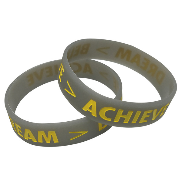 [Processing and Customization] Promotional Gift Silicone Bracelet Engraved and Colored Wrist Strap