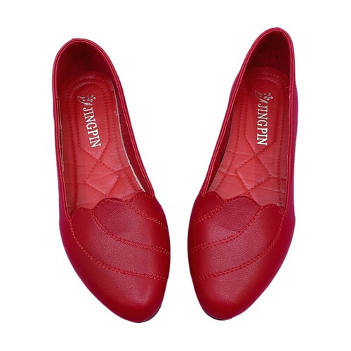 Soft Leather Single Shoes for Women  Spring and Autumn New Women's Shoes with Soft Sole and Pointed Flat Heads, Mother Shoes for Middle-Aged and Elderly Women