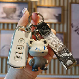 适用图片佛沙350摩托车钥匙套裂行125新大洲ns125la/PCX150包扣套