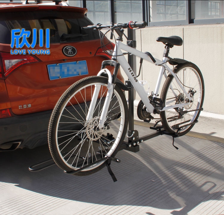 Xinchuan General Motors Rear-Mounted Modified Electric Bicycle Luggage Rack Square Mouth Trailer Rack Pedal Bicycle Rack