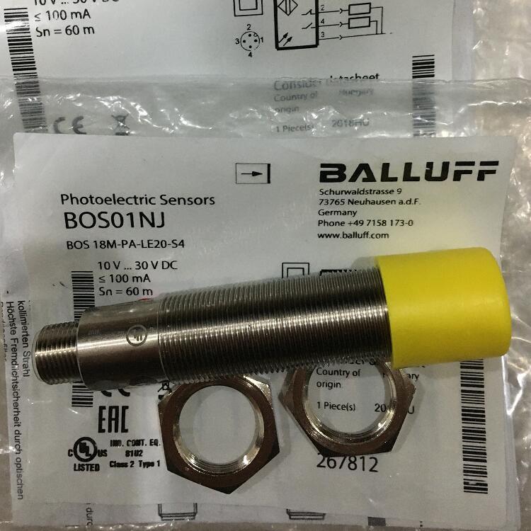 巴鲁夫光电传感器BES M18MI-PSC80B-S04G现货