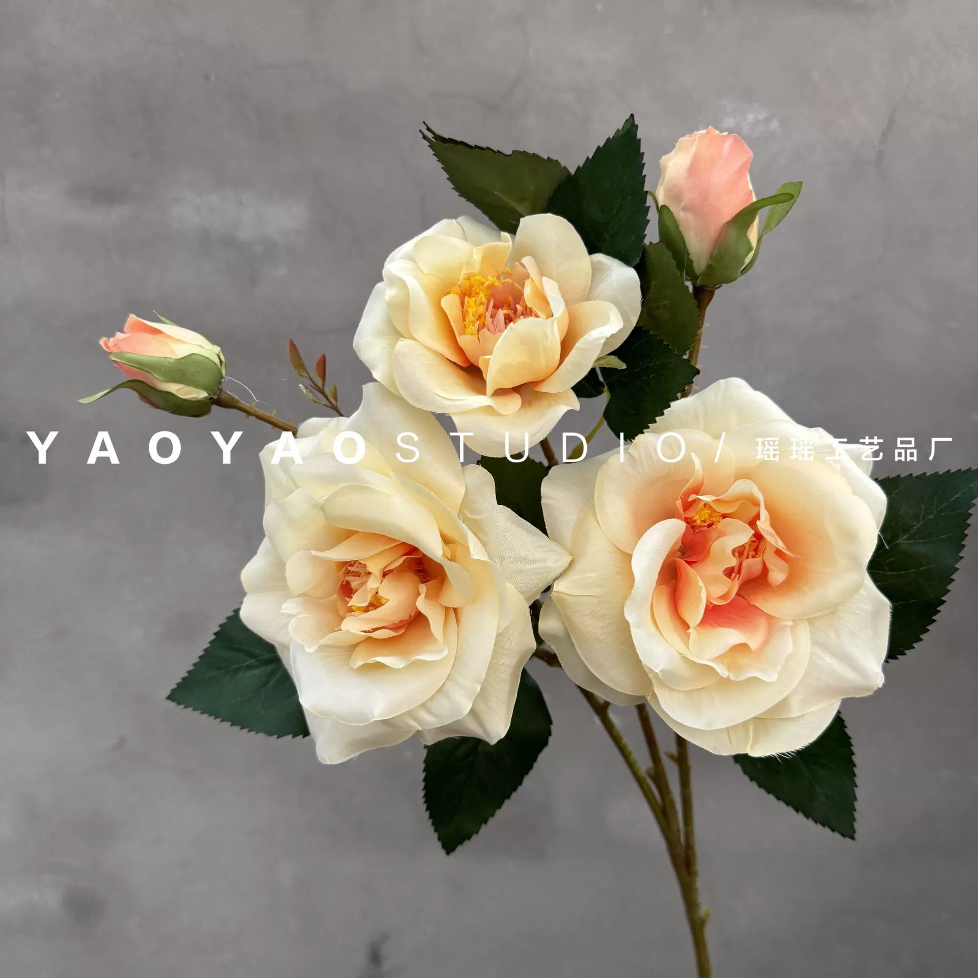 Monet Garden Wind Simulation Flower Coffee Shop Sedies Outdoor Wedding False Flower Store Window Landscape Landscape Landscape