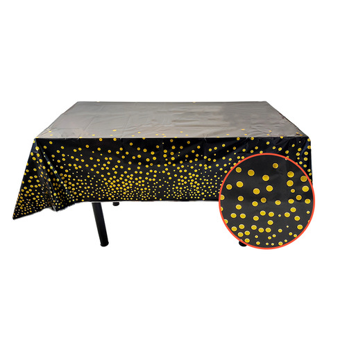 Party supplies camping disposable polka dot placemat tablecloth cross-border foreign trade party polka dot fairy party tablecloth