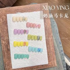 小穎美甲-薄荷綠純色膠 美甲光療膠 牛奶瓶15ml（單色）甲油膠