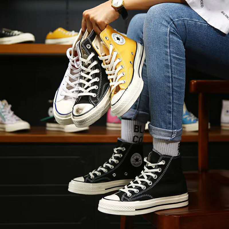 Putian Pure Original Patriotic Converse 1970S High and Low Canvas Shoes Classic Sneakers Couple Shoes Campus Men's and Women's Shoes Putian Pure Original Patriotic Converse 1970S High and Low Canvas Shoes Classic Sneakers Couple Shoes Campus Men's and Women's Shoes