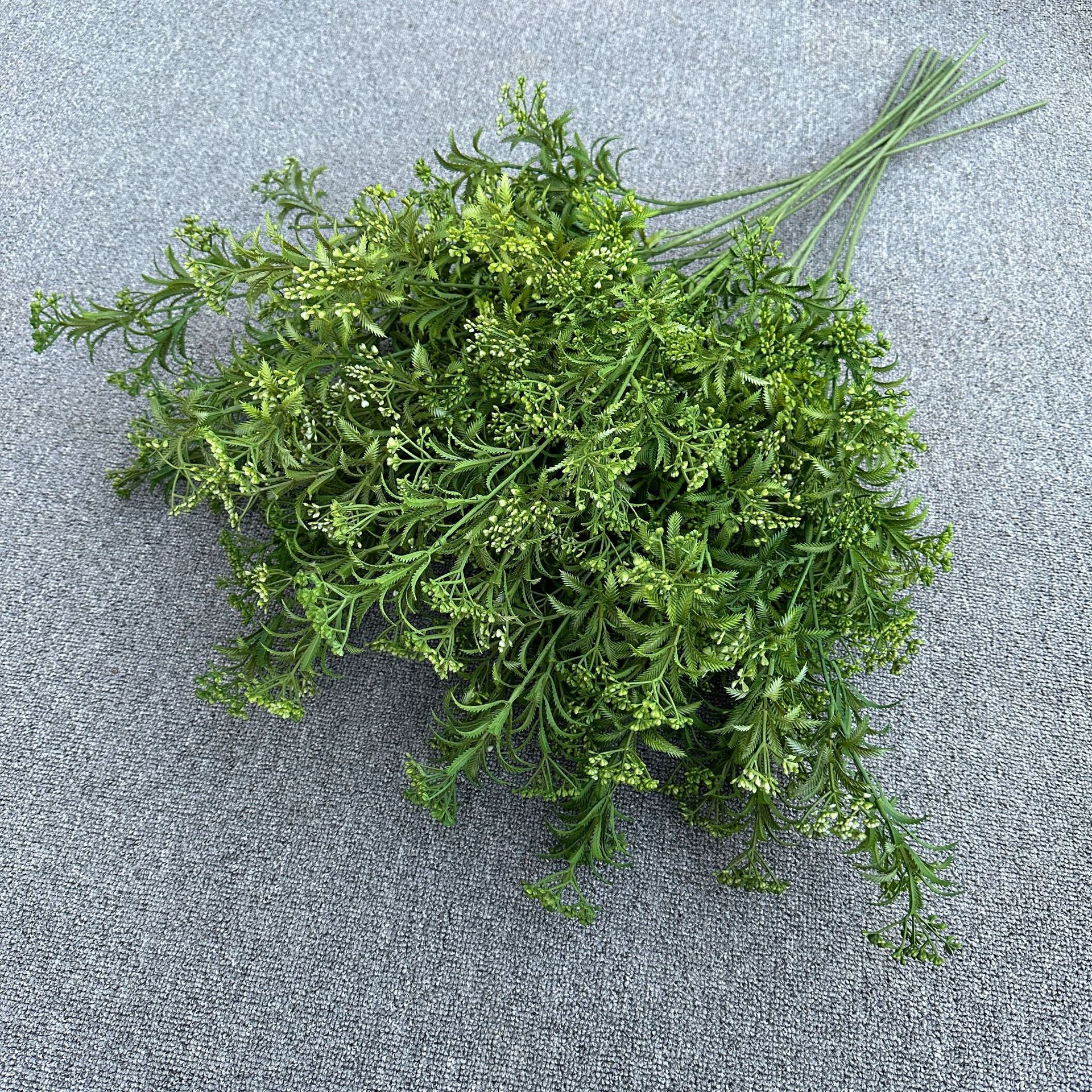 Artificial green plant forest-style wedding celebration home decoration auditorium backdrop floral arrangement floral display