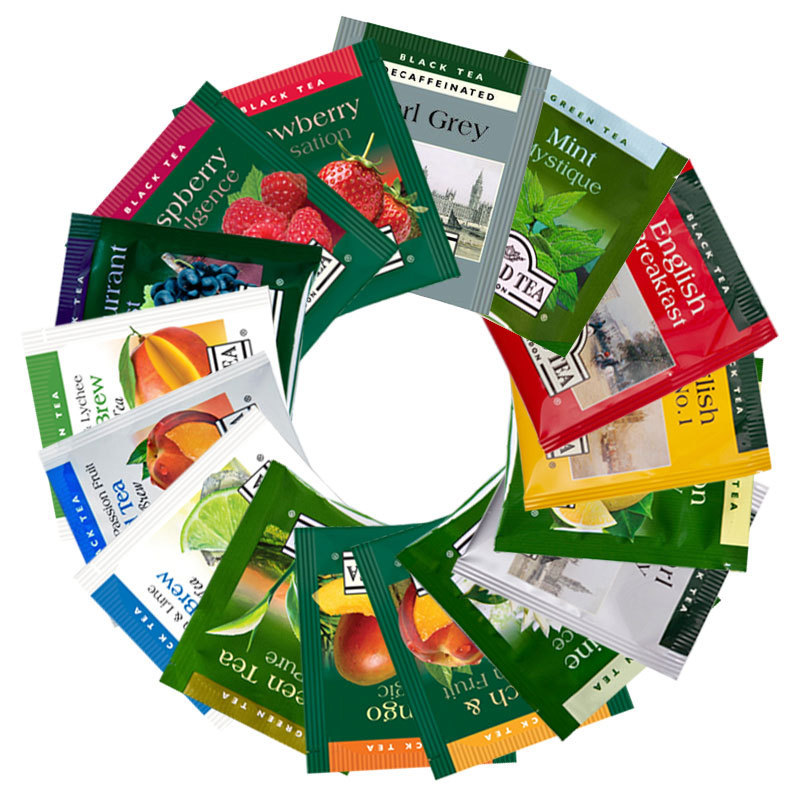 AHMAD Yaman Black Tea Green Tea Herbal Tea Cold Tea Strawberry Flavor Black Tea Separate Packaging 50/100/500 Pack