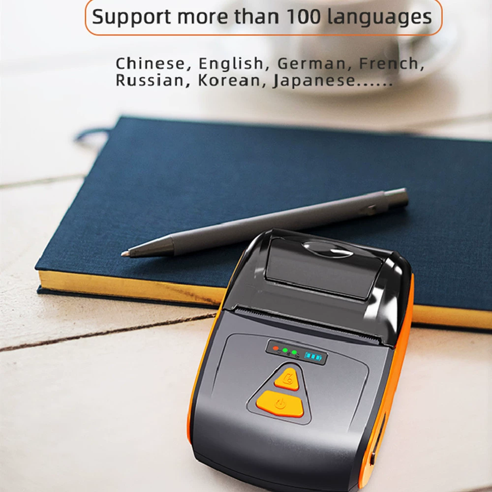 Карманный принтер, 58 мм, Bluetooth