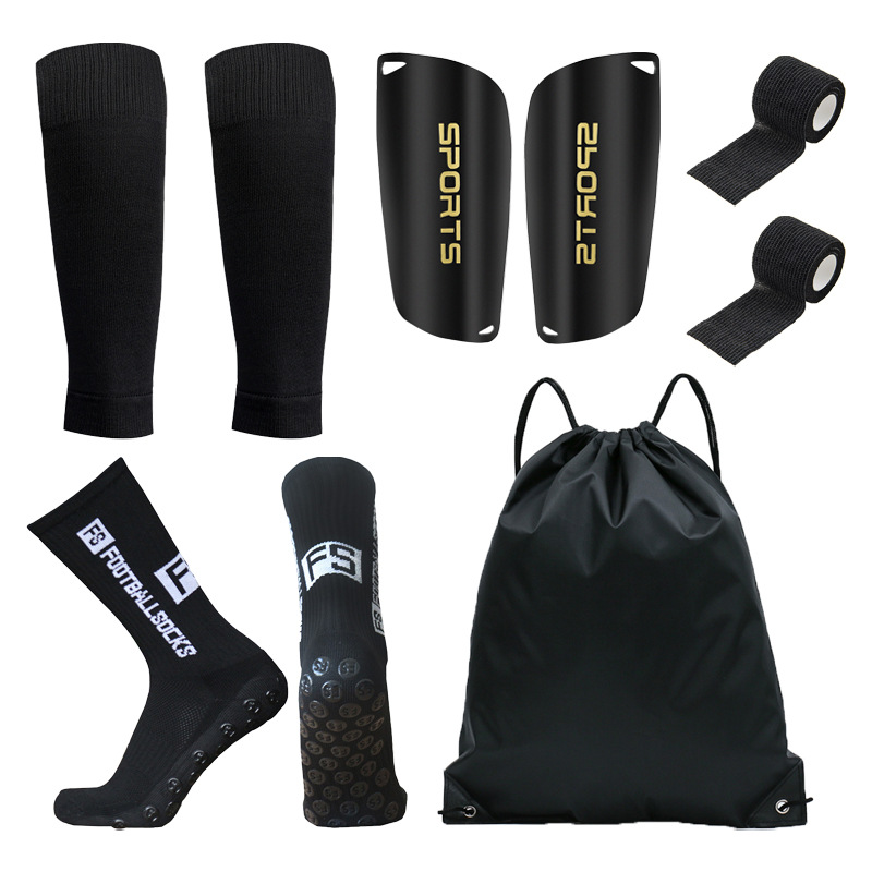 Hot-Selling Fs Five-Piece Mid-Calf Socks Football Socks Combination Professional Thickeneded Towel Bottom Glue Anti-Slip Sports Socks Hot Style