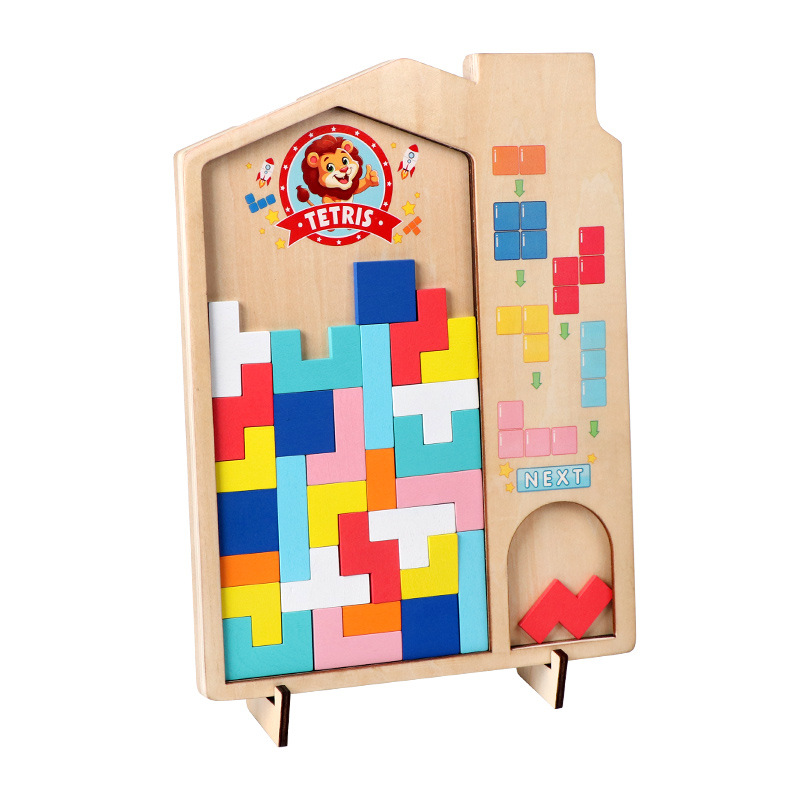 Rompecabezas de bloques de construcción de Tetris laberinto de bolígrafos de bolas magnéticas multifuncionales Educación temprana Juguetes educativos para niños