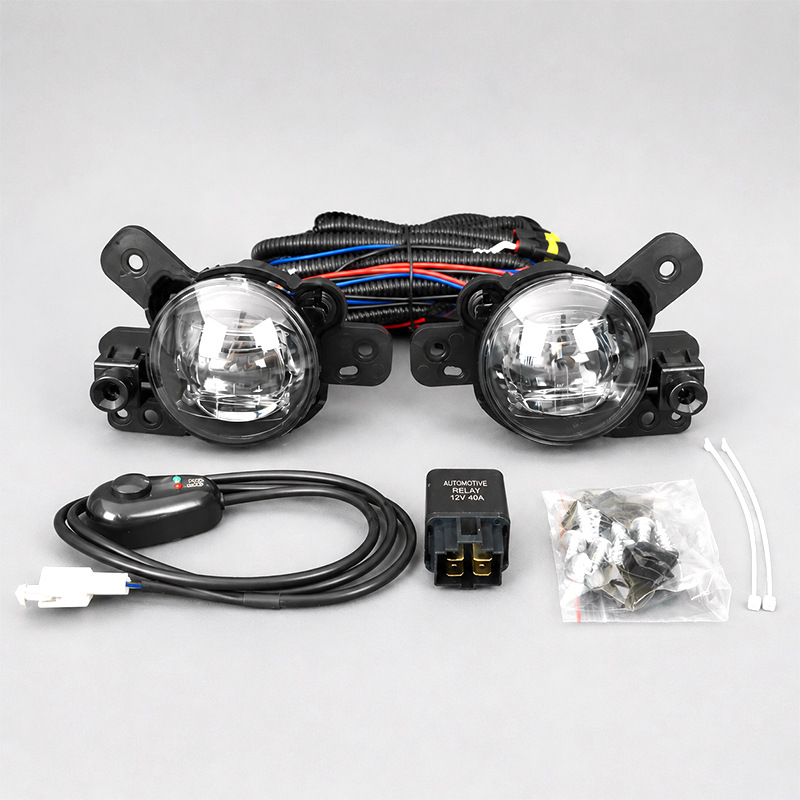 Suitable for 23-24 Models of Chevrolet Colorado, Led Daytime Running Lights for Colorado, Modified Front Bumper Lights, Fog Lights