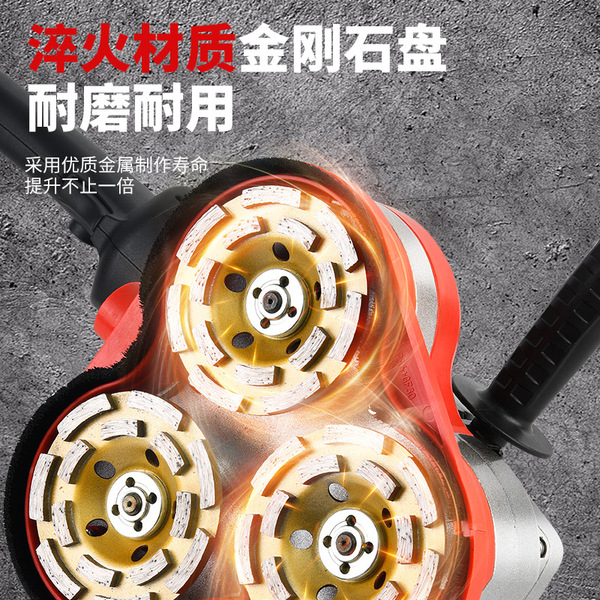 Dust -free concrete pavement polishing machine floor Sanding machine…