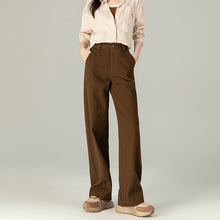 鑫阁 加绒保暖时尚弯刀裤女2025冬季新款高腰显瘦休闲弯刀牛仔裤