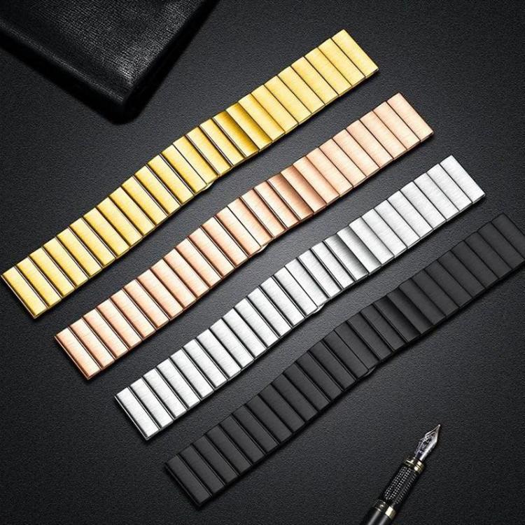 Es adecuado para el modelo general de Huawei Xiaomi, una correa de acero inoxidable sólido 14mm - 22mm multi-tamaño