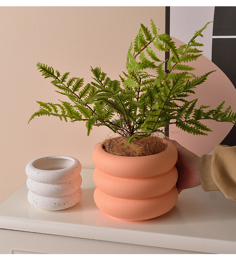 Keramik-Blasen-Cachepot