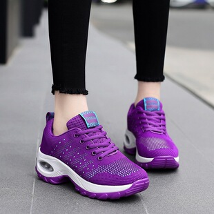 Women's Shoes Rocking Shoes 2025 Summer Casual Shoes Korean Style Student Thick-Soled Sports Shoes One-Piece Dropshipping Platform Air Cushion Shoes for Women