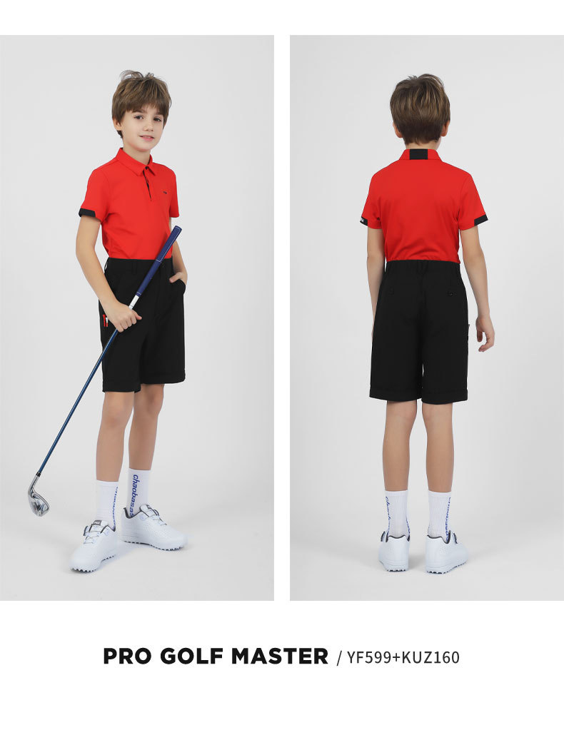 Quần thể thao nam Golf dáng cổ điển, thun lưng co giãn, thoáng mát mùa hè — KUZ160-Kaki, KUZ160-Màu đen, KUZ160-màu trắng chi tiết 7