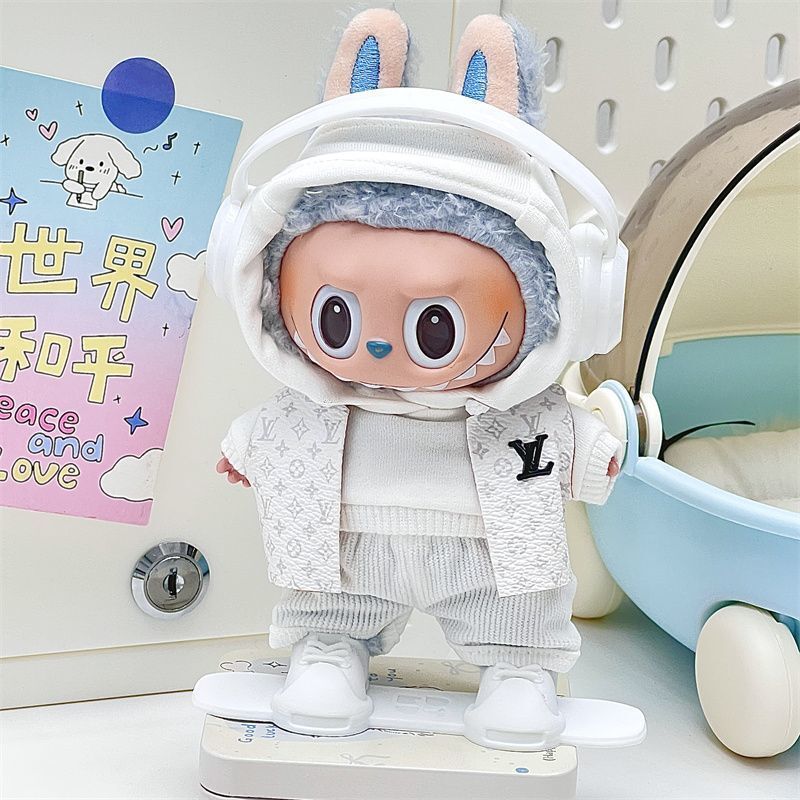 小红书同款娃衣15cm17cm可爱衣服一二三代拉bubu玩偶装扮套装|undefined