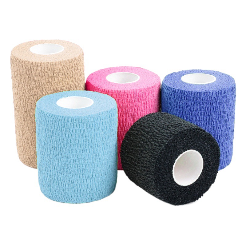 Bandage Factory Cotton Light Elastic Tape Cotton Self Adhesive Sports Tape Boxing Elastic Single Adhesive Light Elastic Bandage