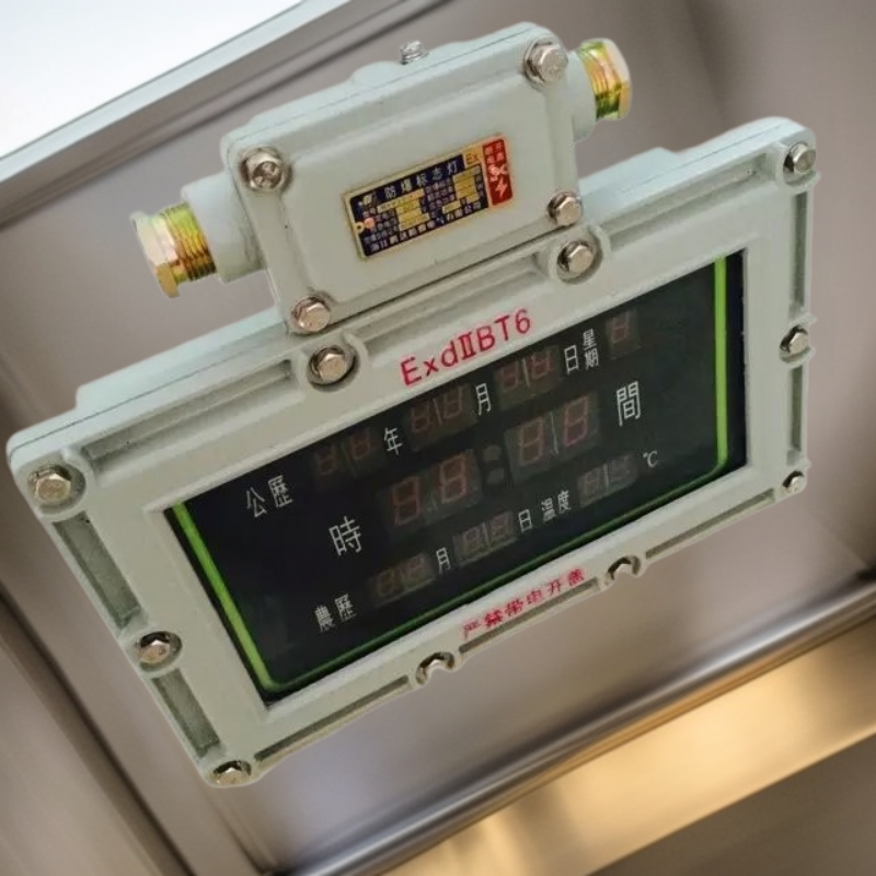 厂家防爆电子钟BSZ壁挂式数字带日历多功能防爆石英钟
