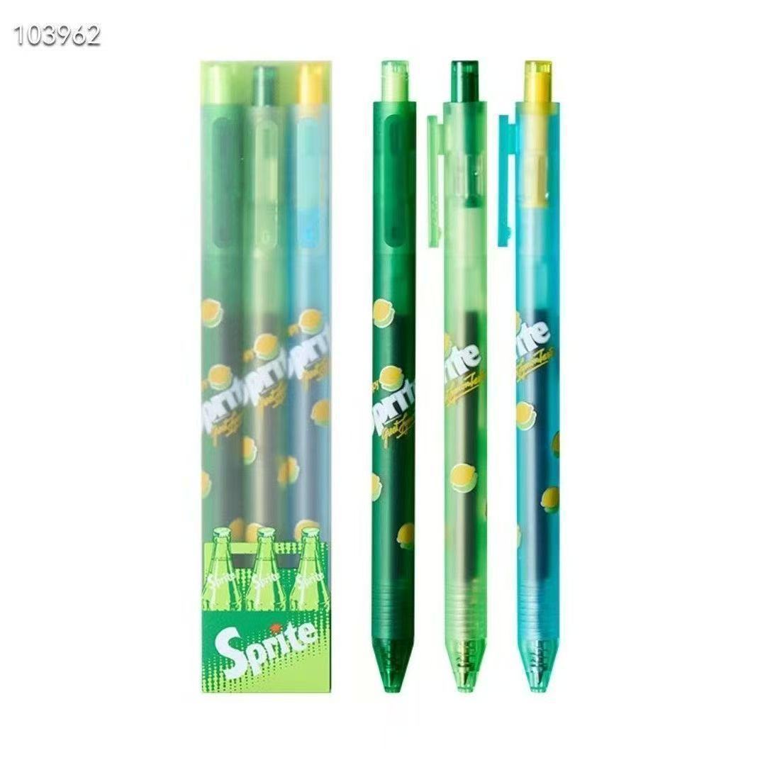Envío gratis Kaco Chuxin Lingyue Jingdian Presione el bolígrafo de góner Examen de estudiante Cepillo Pen Set Colección al por mayor image 13