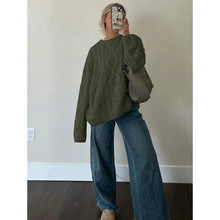 O 97886 Cable Knit Pullover �ʻ���ͷë�¿羳��ó��������