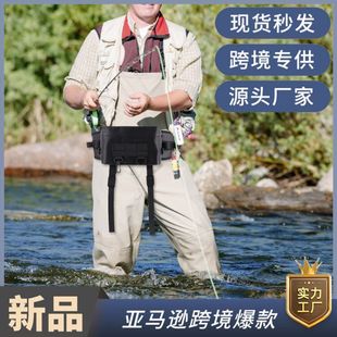 New Luya bag multi-function tool backpack crossbody single shoulder Rod waterproof micro fishing outdoor waist bag