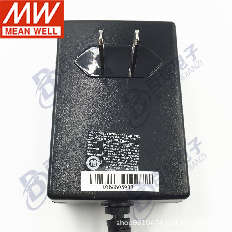 MeAn Well MedicAl GrAde Power AdApter GSM18U15-p1J 18w 15V1.2A Us PlUg