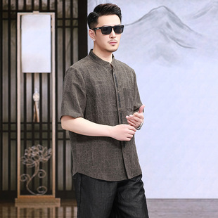 男士真丝上衣