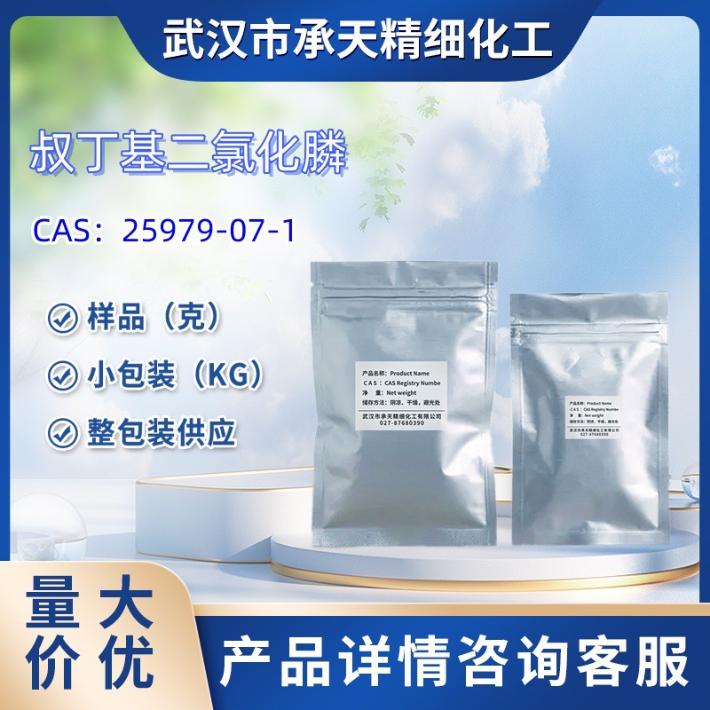 叔丁基二氯化膦   25979-07-1  样品 1kg 25kg  大小包装供应