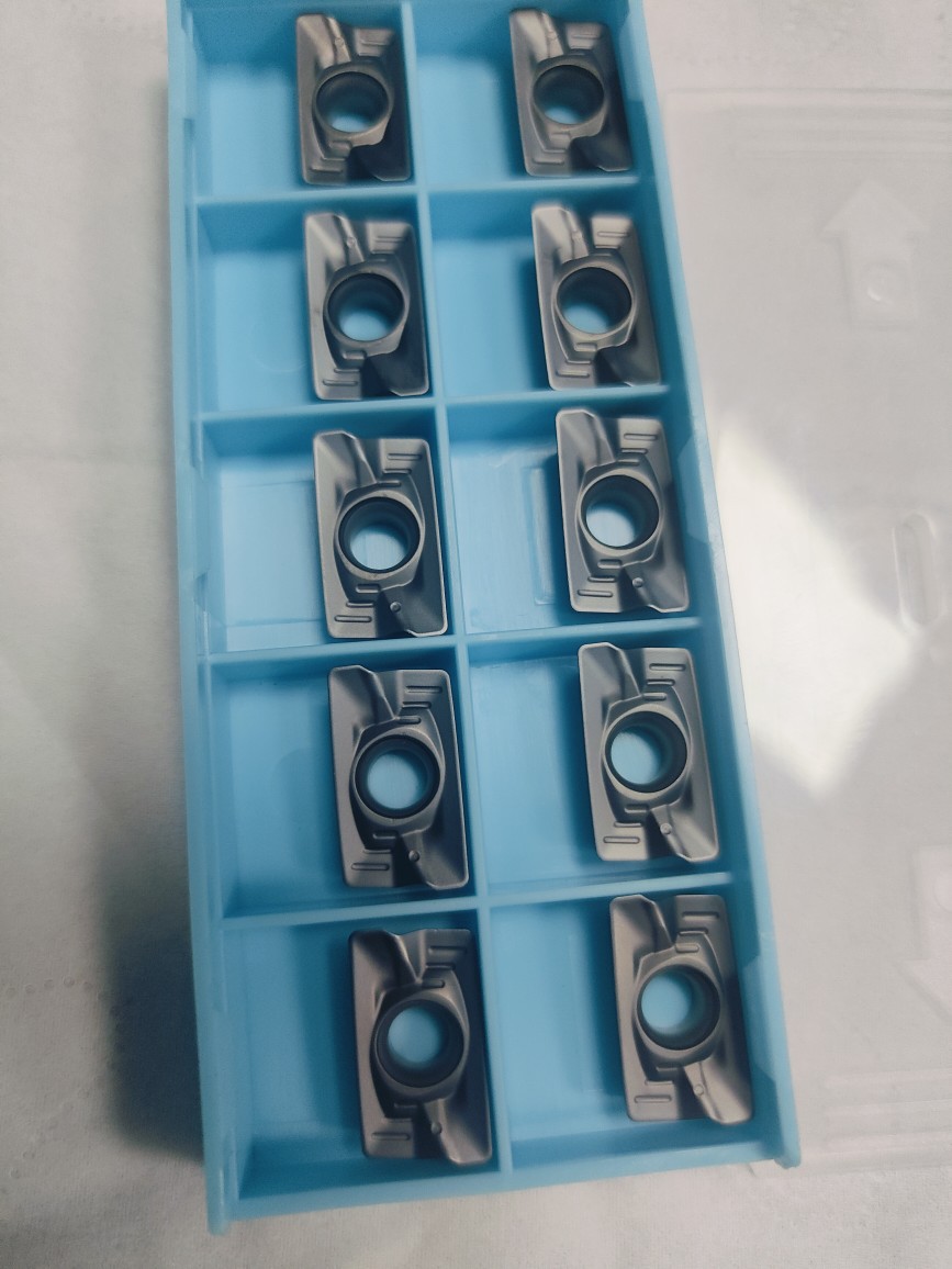 APMT1604PDER铣刀片数控刀粒杜龙卡普H2M2钢件铸铁铝用加硬不锈钢