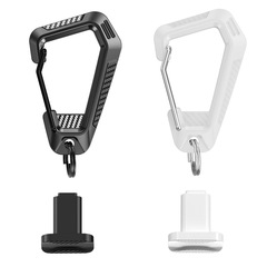 适用airpods耳机保护套挂钩助推器安全扣弹簧扣户外安全钩登山扣