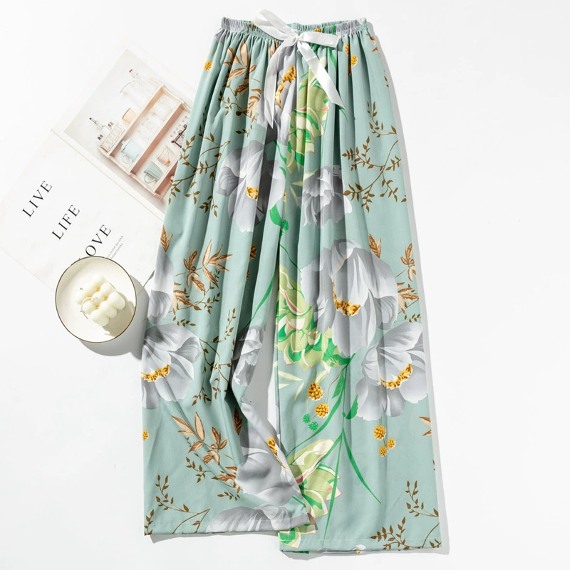 (Cross-border trading), summer thin comfortable cartoon trousers, oversize