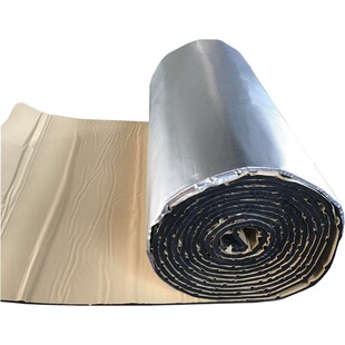Wholesale sales rubber sheet aluminum foil sheet aluminum foil rubber insulation sheet rubber and plastic pipe insulation tube sheet