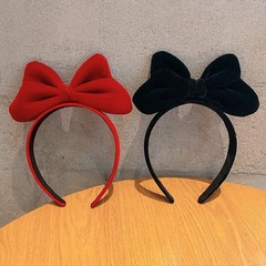 白雪姫のベルベットのカチューシャ
