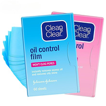 可伶可俐面部吸油纸蓝膜粉膜吸油纸吸油控油收缩毛孔面部毛孔清洁