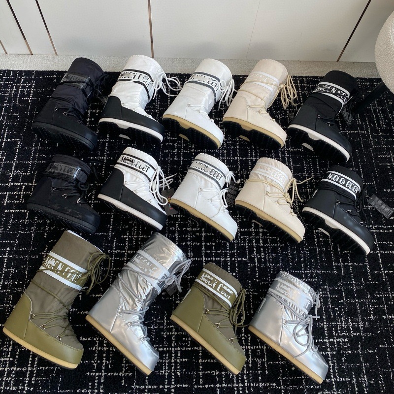 Haute Couture 24Ss Autumn/Winter New Moon Boots Snow Boots Series with Internal Height Increase, Non-Slip, Warm, Cute and Ugly Ski Shoes Short Boots Haute Couture 24Ss Autumn/Winter New Moon Boots Snow Boots Series with Internal Height Increase, Non-Slip, Warm, Cute and Ugly Ski Shoes Short Boots