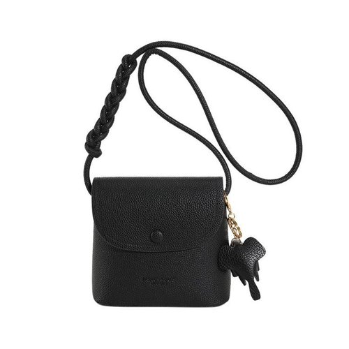 Lifestyle Retro Small Water Bucket Bag 2024 New Women's Bag Trendy Matchable Crossbody Bag Fashion Commute Small Square Bag