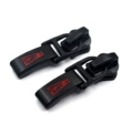 Black and red no. 5 resin slider [1 piece] l2-120