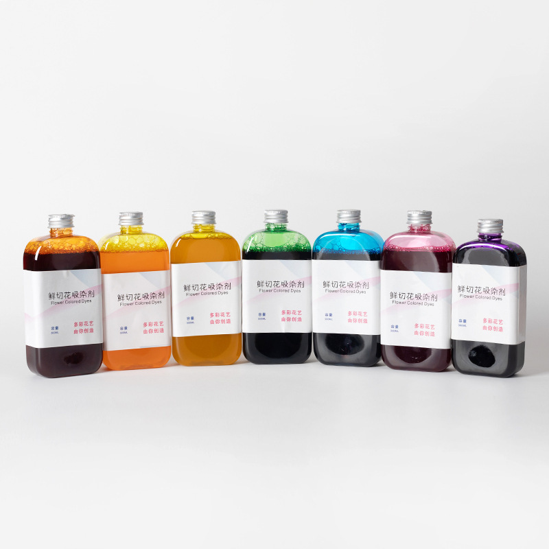 鲜花彩色染色剂喷漆喷色上色 花艺染色不伤花材马卡龙色花店专用