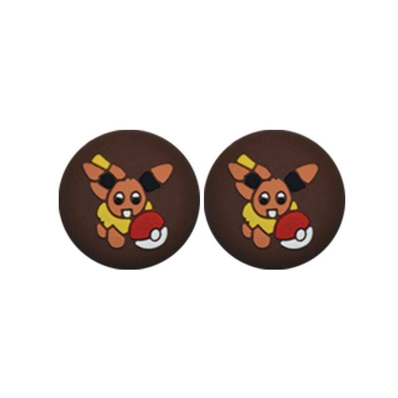 PS5/PS4 mango 3D gorras para manijas Juego de manijas funda de joystick gorras protectoras de teclas XBOX cabeza de hongo gorras de silicona