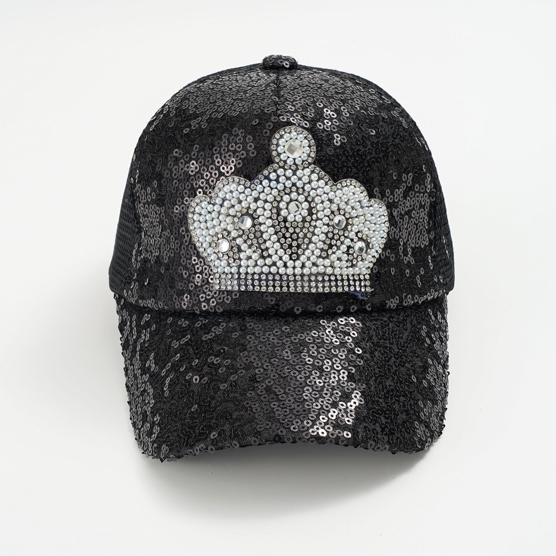 2023 nuevo sombrero diamante rhinestone completo protección solar moda Corea del verano de los niños casquillo enarbolado