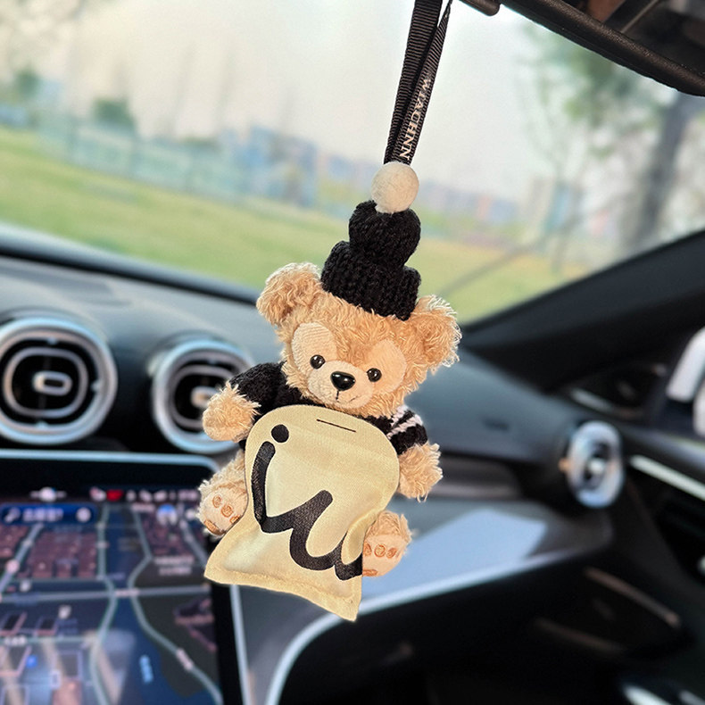 Shirley Rose Car Fragrance Pendant Rearview Mirror Decoration 2025 New Model Long-Lasting Fragrance for Car Interior High-End Women's Edition