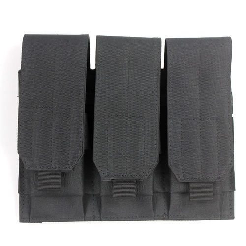 Outdoor tactical Molle triple magazine bag storage bag accessory bag vest backpack M4 AK magazine bag