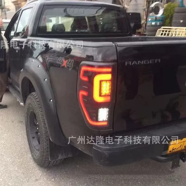 Подходит для 12-21 Ford Ranger светодиодные задние фонари Ranger с дыханием, старты