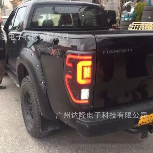 Подходит для 12-21 Ford Ranger светодиодные задние фонари Ranger с дыханием, старты
