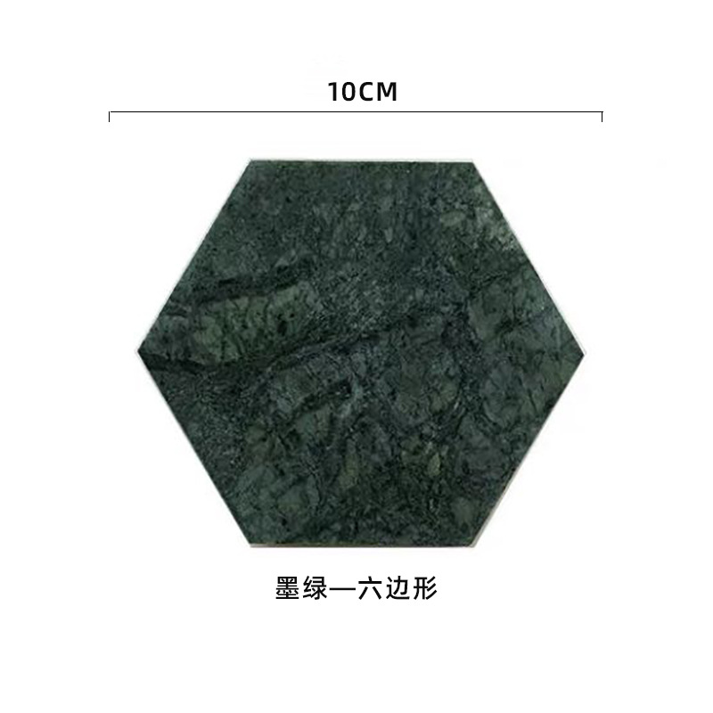 Hexágono verde indio